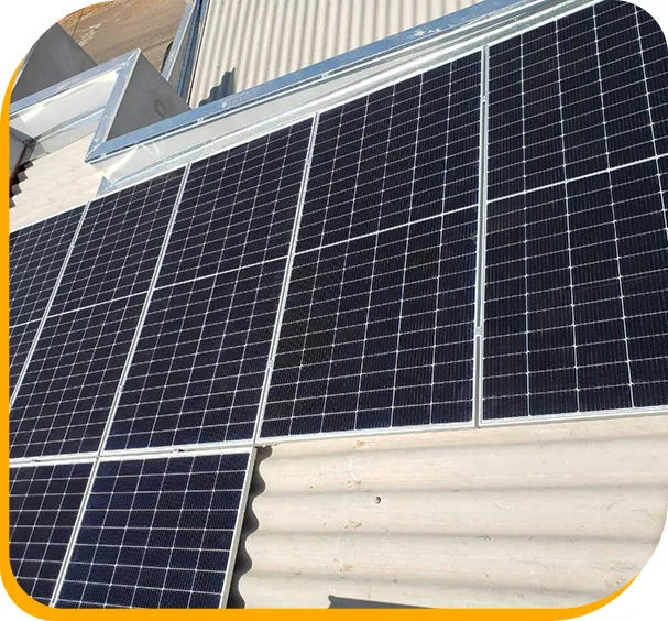 Sistema solar para fábricas